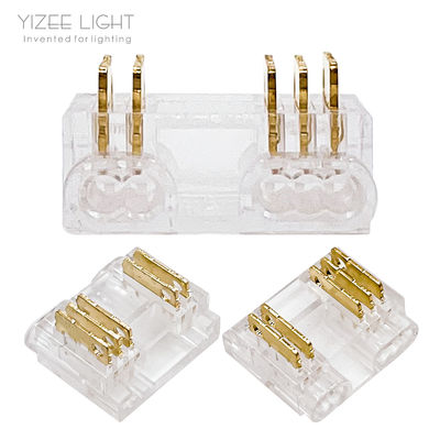 5 Pin RGBW LED Strip Connector Strip To Wire Free Solder Quick Connection