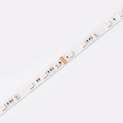 SPI numérique SMD 5050 RGB LED à bande DC24V 14,4W 10mm RGBIC LED à bande