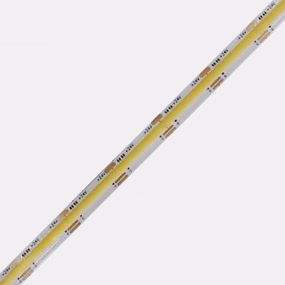 CRI90 24VDC COB LED Strip 2700K - 6000K CCT réglable avec 608 puces/M 8 mm de ruban LED