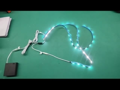 Adaptez la bande aux besoins du client de la batterie LED avec l'éclairage magnétique de garde-robe de commutateur